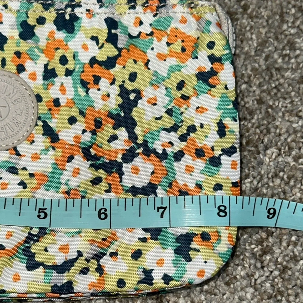 Kipling Multicolor Floral Wristlet
